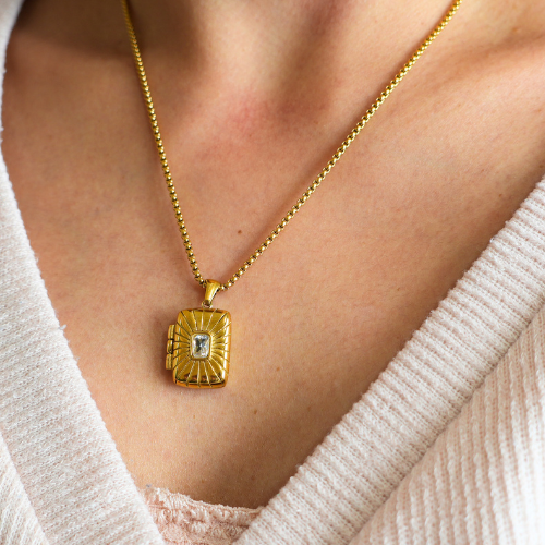 Aurielle Locket Necklace