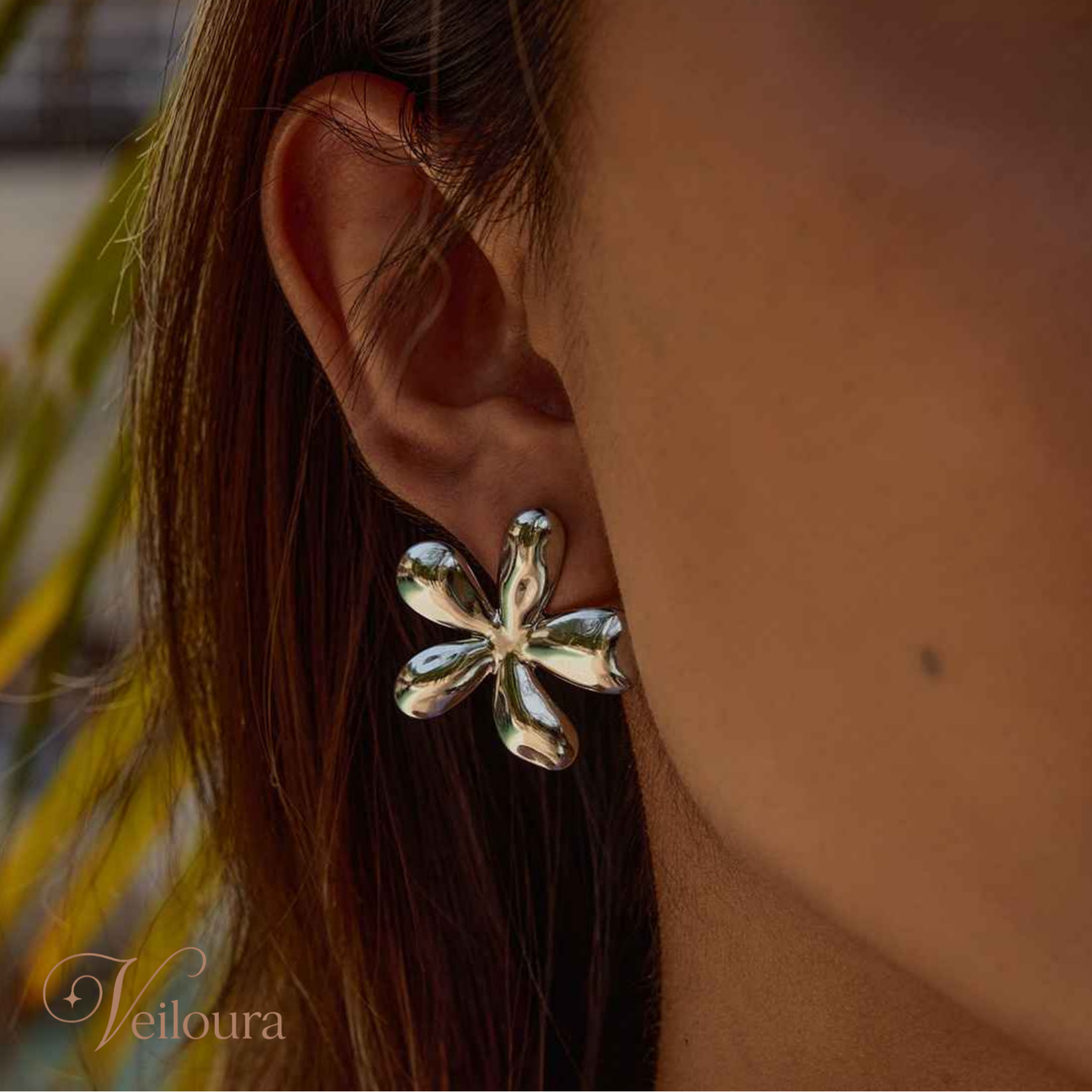Alona Flower Unique Style Earrings