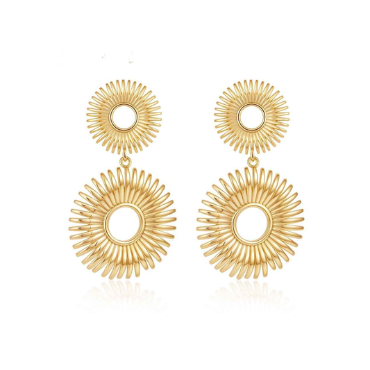 Amara Flower Drop Earrings