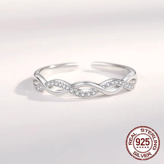 Audrey Intertwined S925 Ring