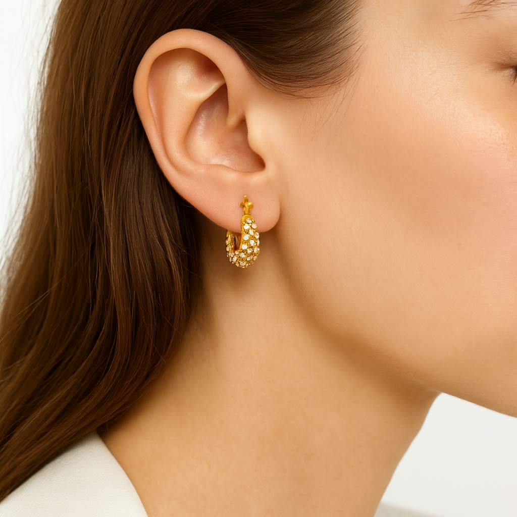 Daphne Hoop Earrings