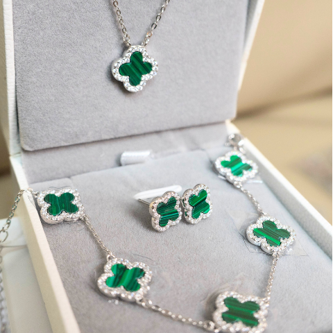 Eloisse Clover Authentic S925 Silver Premium Set