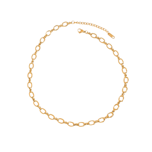 Annalea Gold Link Chain Necklace