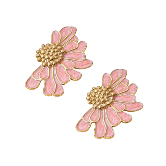Sandra Daisy Flower Earrings