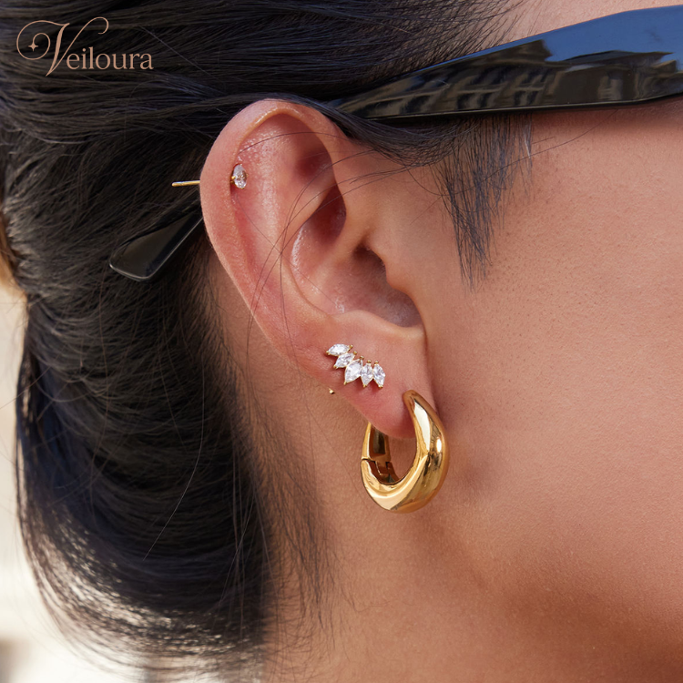 Simone Hoop Earring
