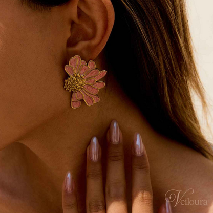 Sandra Flower Earrings
