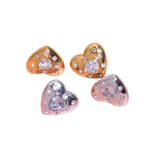 Ellie Heart Earring