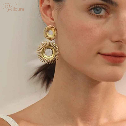 Amara Flower Drop Earrings