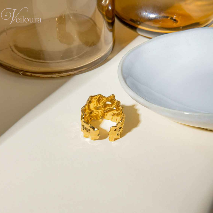 Agatha Gold Adjustable Ring