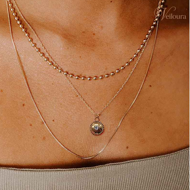 Iris Layered Necklace