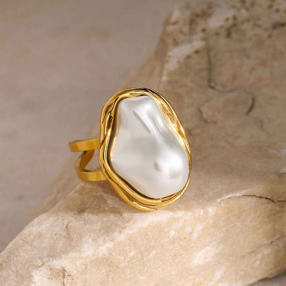 Aliyah Baroque Pearl Ring