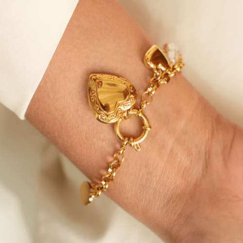 Heart Locket Bracelet