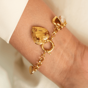 Heart Locket Bracelet