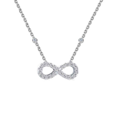 Kelsey Authentic S925 Infinity Necklace