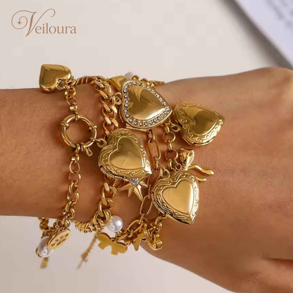 Heart Locket Bracelet