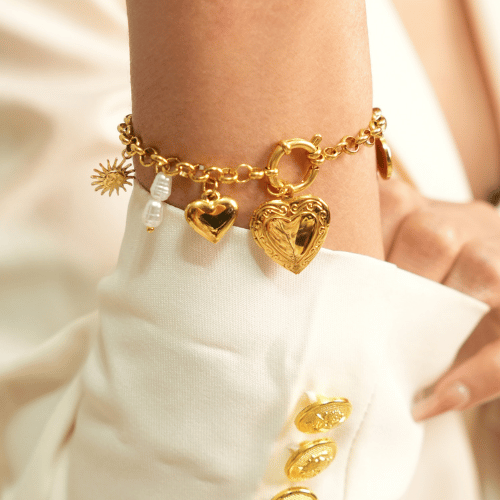 Heart Locket Bracelet