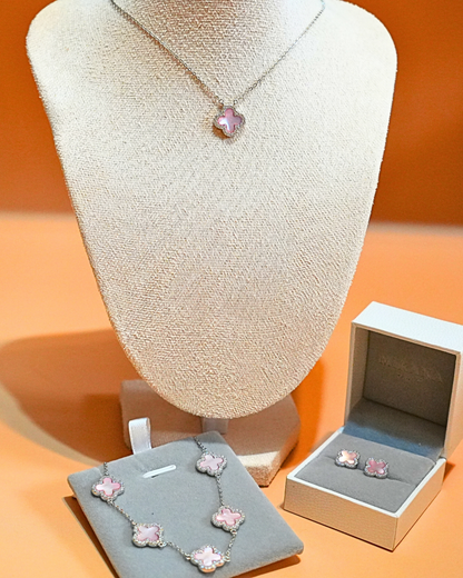 Premium Pink Clover Bundle Set