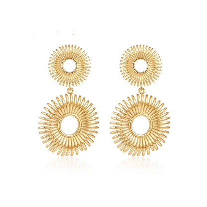 Amara Flower Drop Earrings