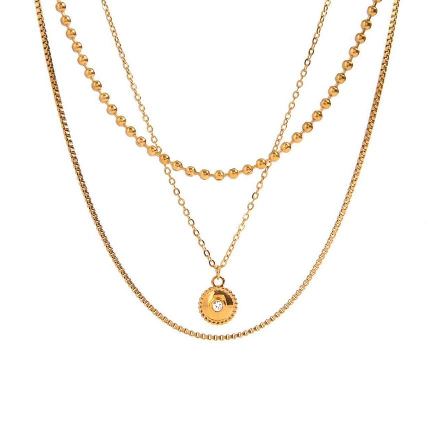 Iris Layered Necklace
