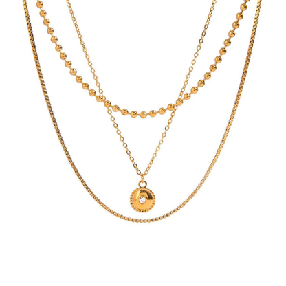 Iris Layered Necklace