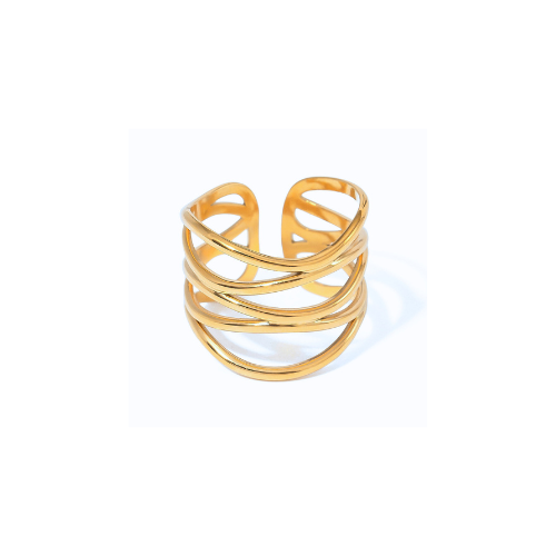 Amber Adjustable Ring