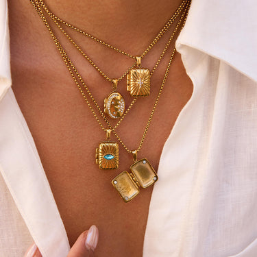Aurielle Locket Necklace