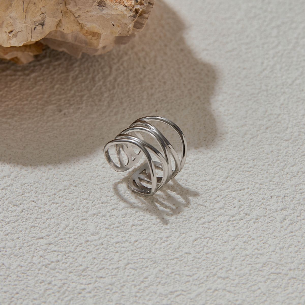 Amber Adjustable Ring