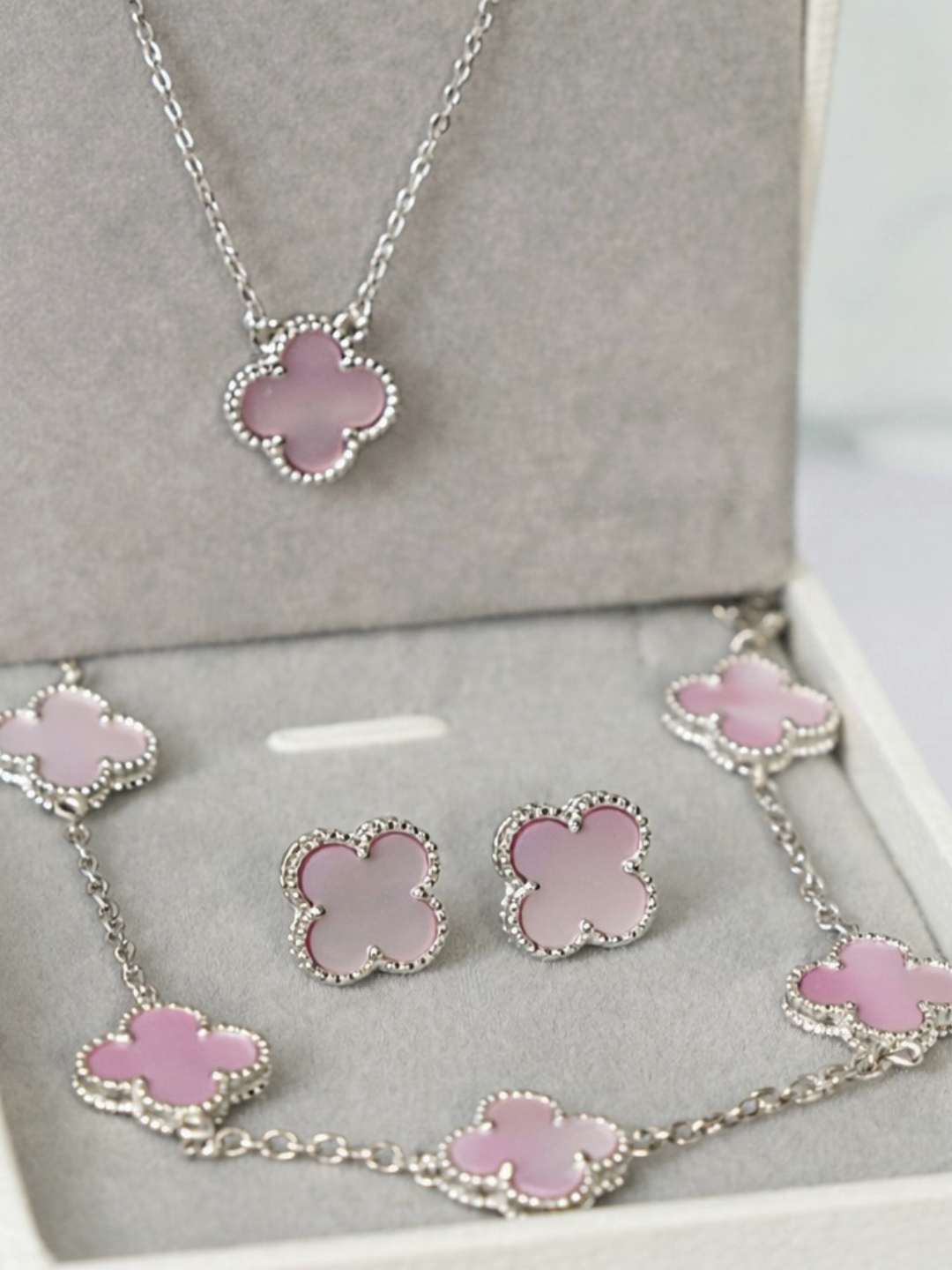 Eloisse Clover Authentic S925 Silver Premium Set