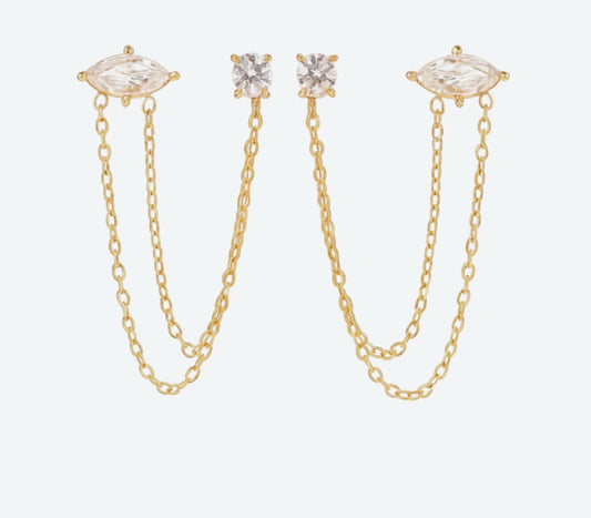 Jayda Chain Earrings