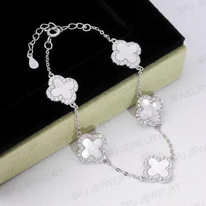 Eloisse Authentic S925 Clover Bracelet